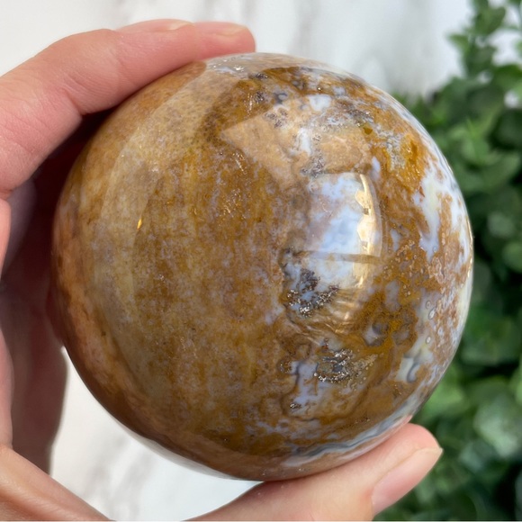 Ocean Jasper Sphere - Picture 10 of 17